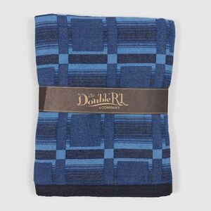 RRL® Ralph Lauren Indigo Blue Jacquard Western Camp Throw Blanket